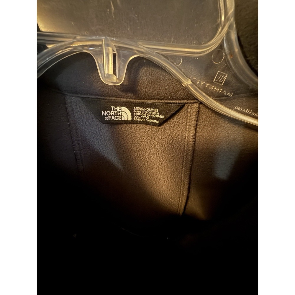 The North Face Men's Windwall Soft Shell Gray Jacket XXL Adesa logo - Picture 2 of 5